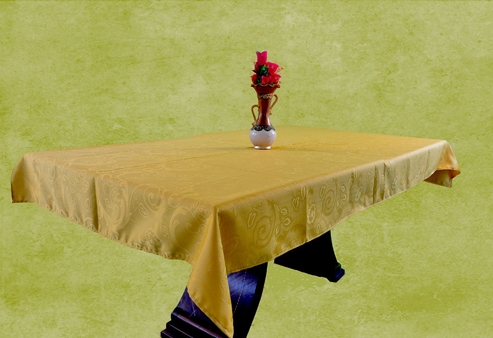 mantel tela troquelada rectangular 8 puestos