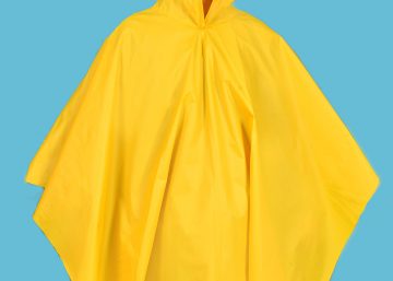 poncho impermeable termo sellado pvc adultos 180cm x 140cm